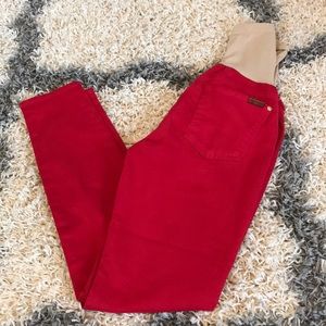 Seven for all mankind maternity jeans